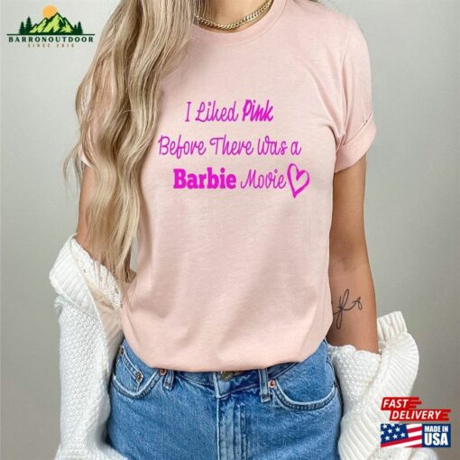 Barbie I Like Pink Shirt Fan Cheetah Unisex T-Shirt