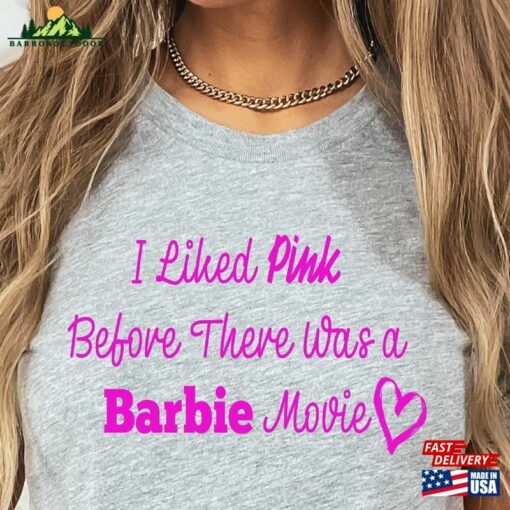 Barbie I Like Pink Shirt Fan Cheetah Unisex T-Shirt