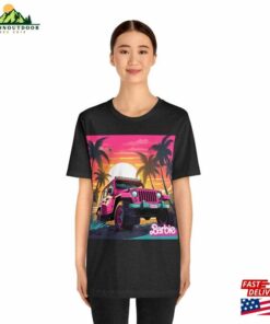 Barbie Inspired 4X4 Pink Jeep T Shirt Fan Gift Movie 2023 Hoodie Sweatshirt 3