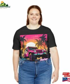 Barbie Inspired 4X4 Pink Jeep T Shirt Fan Gift Movie 2023 Hoodie Sweatshirt 4