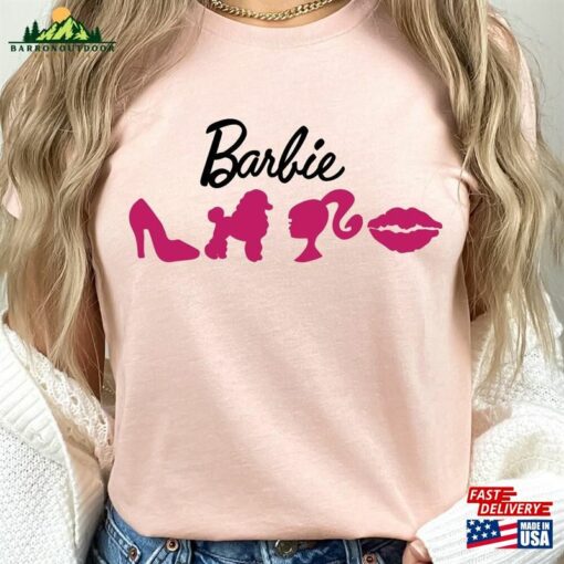 Barbie Kiss Shirt Girl 2023 Movie Classic Sweatshirt