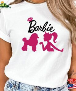 Barbie Kiss Shirt Girl 2023 Movie T-Shirt Hoodie