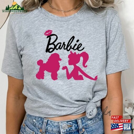 Barbie Kiss Shirt Girl 2023 Movie T-Shirt Hoodie