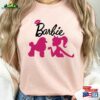 Barbie Kiss Shirt Girl 2023 Movie Unisex Sweatshirt