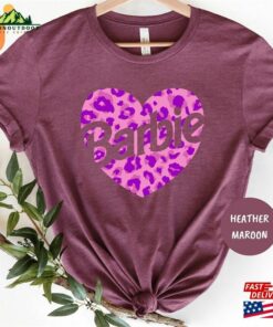 Barbie Leopard Heart T Shirt Shirt Movie 2023 Tee Sweatshirt Unisex 4