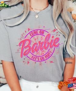 Barbie Let’S Go Party T-Shirt Margot Vintage Shirt Barbenheimer Classic Barbie Let’S Go Party T-Shirt Margot Vintage Shirt Barbenheimer Classic