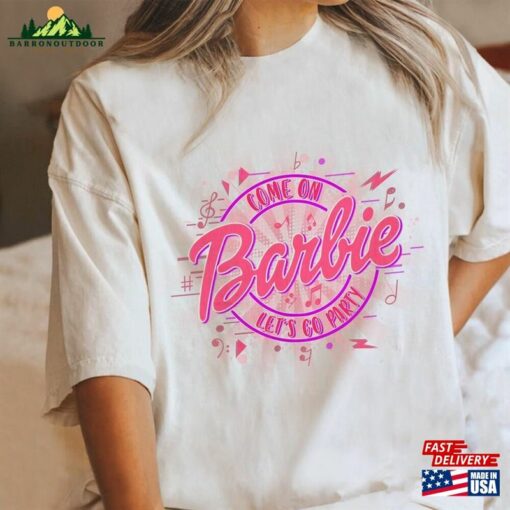 Barbie Let’s Go Party Comfort Colors Tshirt Movie 2023 Shirt T-Shirt Classic