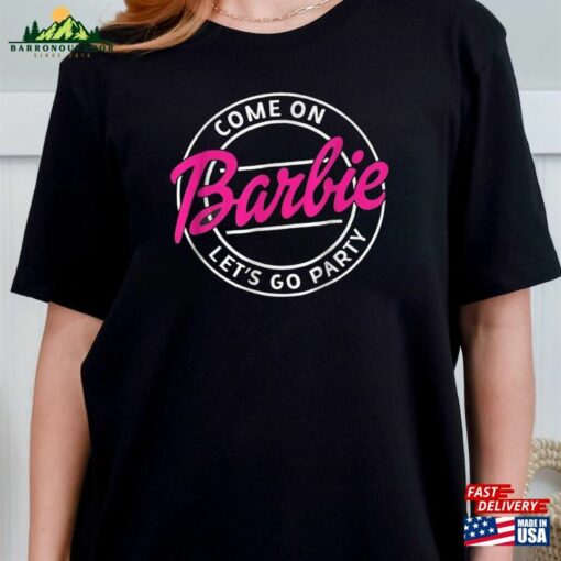 Barbie Let’s Go Party Oppenheimer Tee Hoodie Sweatshirt