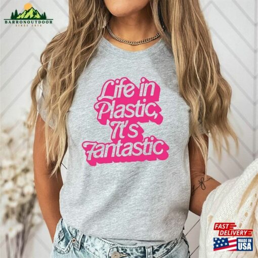 Barbie Life In Plastic Shirt Fan Cheetah Hoodie Sweatshirt