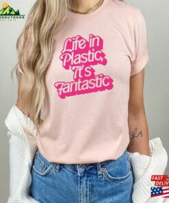 Barbie Life In Plastic Shirt Fan Cheetah T-Shirt Classic