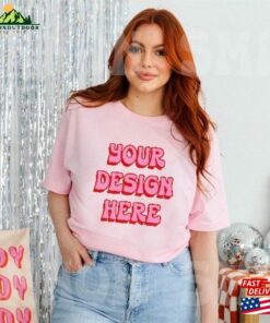 Barbie Logo Crewneck Movie Shirt T-Shirt Classic Barbie Logo Crewneck Movie Shirt T-Shirt Classic