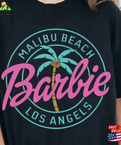 Barbie Malibu Beach Comfort Colors® Shirt Movie 2023 Pink Los Angeles Sweatshirt T-Shirt