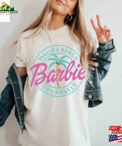 Barbie Malibu Beach Comfort Colors® Shirt Movie 2023 Pink Los Angeles Sweatshirt T-Shirt 2 Barbie Malibu Beach Comfort Colors(r) Shirt Movie 2023 Pink Los Angeles Sweatshirt T Shirt 3