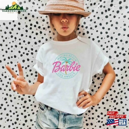 Barbie Malibu Beach Comfort Colors® Shirt Movie 2023 Pink Los Angeles Sweatshirt T-Shirt