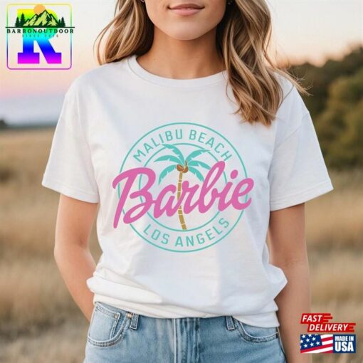 Barbie Malibu Beach Comfort Colors Shirt Los Angeles Let Classic Hoodie