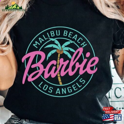 Barbie Malibu Beach Comfort Colors Shirt Los Angeles Let Classic Hoodie