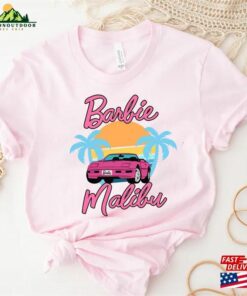 Barbie Malibu Beach Shirt Movie 2023 Pink California Sweatshirt Unisex 3