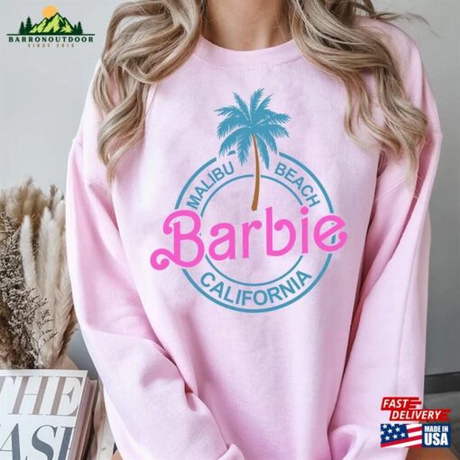 Barbie Malibu Beach Shirt Party California Sweatshirt T-Shirt