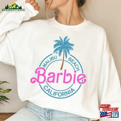 Barbie Malibu Beach Shirt Party California Sweatshirt T-Shirt