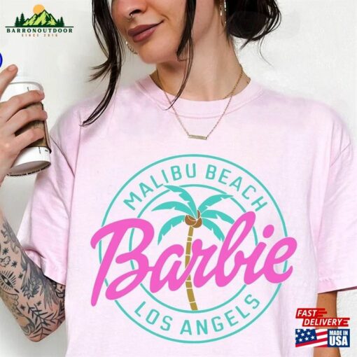 Barbie Malibu Beach T-Shirt Movie 2023 Los Angeles Shirt Hoodie