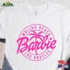 Barbie Malibu Beach T-Shirt Movie 2023 Pink Los Angeles Shirt Classic Hoodie