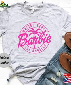 Barbie Malibu Beach T-Shirt Movie 2023 Pink Los Angeles Shirt Classic Hoodie