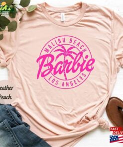 Barbie Malibu Beach T-Shirt Movie 2023 Pink Los Angeles Shirt Classic Hoodie 3 Barbie Malibu Beach T Shirt Movie 2023 Pink Los Angeles Shirt Classic Hoodie 4