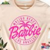 Barbie Malibu Beach T-Shirt Movie 2023 Pink Los Angeles Shirt Sweatshirt Unisex