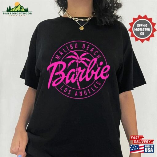 Barbie Malibu Beach T-Shirt Shirt Los Angeles Unisex Hoodie