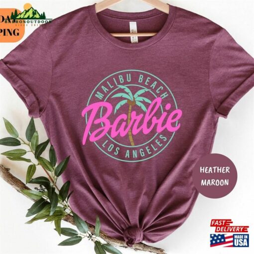 Barbie Malibu Beach Tee Los Angeles T-Shirt Movie 2023 Shirt Classic