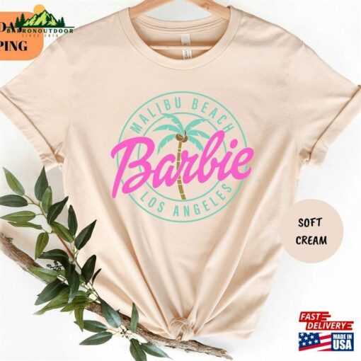 Barbie Malibu Beach Tee Los Angeles T-Shirt Movie 2023 Shirt Classic