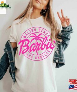 Barbie Malibu Pink Beach Comfort Colors® Shirt Movie 2023 Los Angeles Classic Sweatshirt
