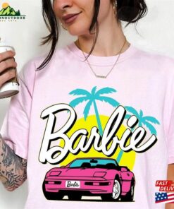 Barbie Malibu Shirt Movie 2023 Pink Los Angeles Unisex T-Shirt Barbie Malibu Shirt Movie 2023 Pink Los Angeles Unisex T-Shirt