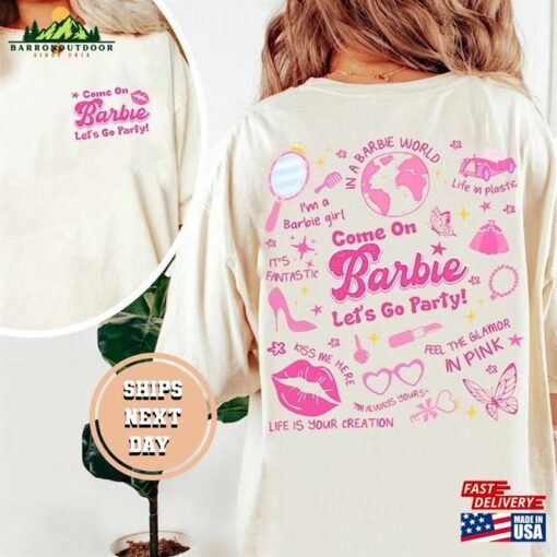 Barbie Movie 2023 Comfort Color® T-Shirt Doll Shirt Funny Sweatshirt