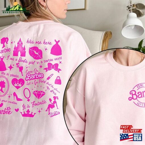 Barbie Movie 2023 Shirt Funny Sweatshirt Unisex