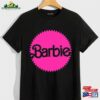 Barbie Movie 2023 Shirt Heart Fan Cheetah Unisex Classic