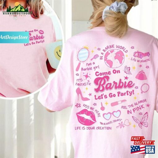 Barbie Movie 2023 Shirt T-Shirt For Girls Sweatshirt Hoodie