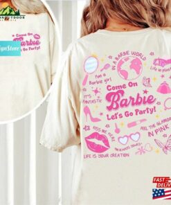Barbie Movie 2023 Shirt T-Shirt For Girls Sweatshirt Hoodie