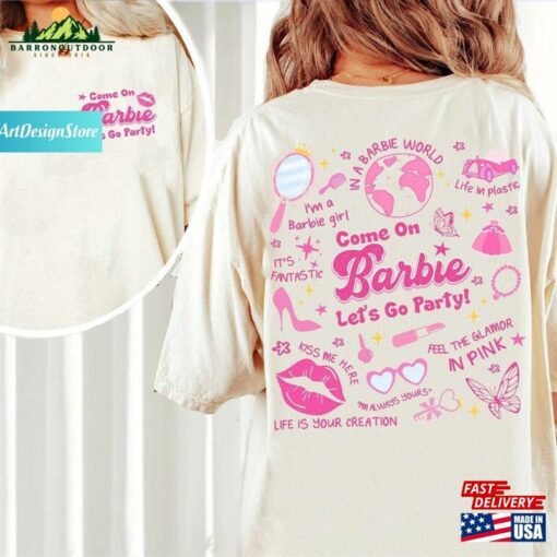 Barbie Movie 2023 Shirt T-Shirt For Girls Sweatshirt Hoodie