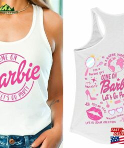 Barbie Movie 2023 Tank Doll Come On Let Sweatshirt Hoodie
