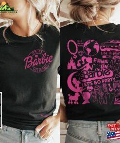 Barbie Movie Doodle Art Shirt 2 Side Funny Princess Barbies New 2023 Sweatshirt Hoodie Gift For Fan Da1406dt V1 Unisex
