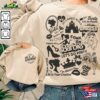 Barbie Movie Doodle Art Shirt 2 Side Funny Princess Barbies New Movies 2023 Concert Sweatshirt Hoodie Gift For Fan Da1406dt Classic