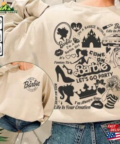 Barbie Movie Doodle Art Shirt 2 Side Funny Princess Barbies New Movies 2023 Concert Sweatshirt Hoodie Gift For Fan Da1406dt Classic Barbie Movie Doodle Art Shirt 2 Side Funny Princess Barbies New Movies 2023 Concert Sweatshirt Hoodie Gift For Fan Da1406dt Classic