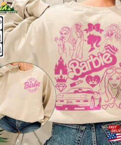 Barbie Movie Doodle Art Shirt 2 Side Funny Princess New 2023 Sweatshirt Hoodie Gift For Fan Da1406dt V1 Unisex T-Shirt