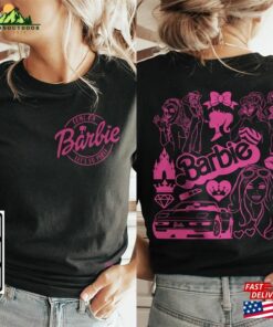 Barbie Movie Doodle Art Shirt 2 Side Funny Princess New 2023 Sweatshirt Hoodie Gift For Fan Da1406dt V1 Unisex T-Shirt