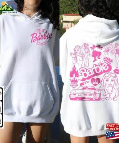 Barbie Movie Doodle Art Shirt 2 Side Funny Princess New 2023 Sweatshirt Hoodie Gift For Fan Da1406dt V1 Unisex T Shirt 3