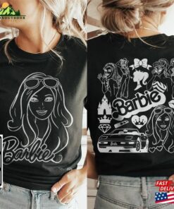 Barbie Movie Doodle Art Shirt 2 Side Princess New 2023 Sweatshirt Hoodie Gift For Fan Da1406dt T-Shirt