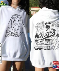 Barbie Movie Doodle Art Shirt 2 Side Princess New 2023 Sweatshirt Hoodie Gift For Fan Da1406dt T-Shirt 2 Barbie Movie Doodle Art Shirt 2 Side Princess New 2023 Sweatshirt Hoodie Gift For Fan Da1406dt T Shirt 3