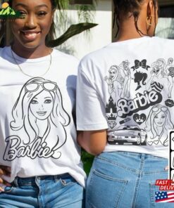 Barbie Movie Doodle Art Shirt 2 Side Princess New 2023 Sweatshirt Hoodie Gift For Fan Da1406dt T-Shirt 3 Barbie Movie Doodle Art Shirt 2 Side Princess New 2023 Sweatshirt Hoodie Gift For Fan Da1406dt T Shirt 4