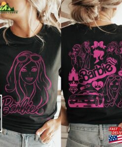 Barbie Movie Doodle Art Shirt 2 Side Princess New 2023 Sweatshirt Hoodie Gift For Fan Da1406dt V1 T-Shirt